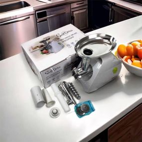 Электромясорубка для шинковки Suntera SMG-5425W, Мясорубка для томатов, Мясорубка UI-135 для помидоров