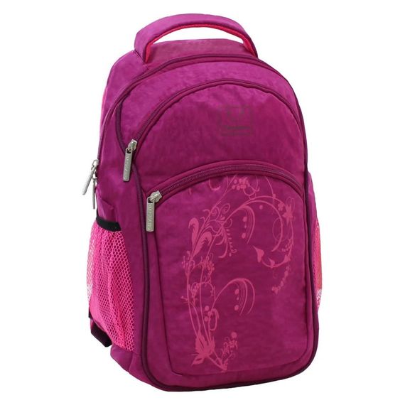 Школьный рюкзак "Лик" Bagland 4618134 малиновый, объем 21 л