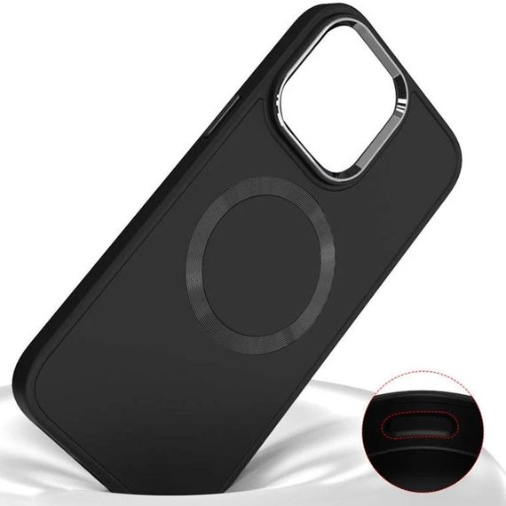 TPU чохол Bonbon Metal Style with MagSafe для Apple iPhone 15 (6.1") | Зображення 1
