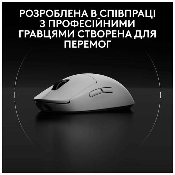 Мишка Logitech G Pro 2 Lightspeed Wireless White (910-007302) | Зображення 6