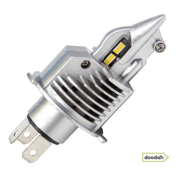Авто Мото світлодіодна лампа (Led) для Фари H4 / 40W / 6-36V / 8000LM / 6000K / IP 67 - KAFOLEE 9003 1X | Зображення 3