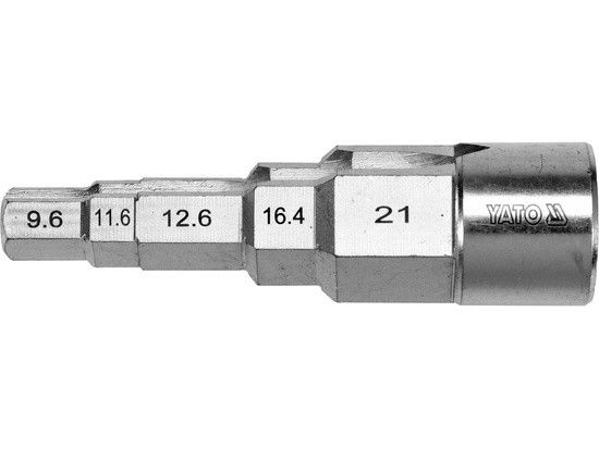Ключ ступінчастий калібратор для американок 1/2" Польща YATO YT-03317 | Зображення 1