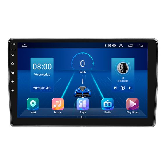 Штатна магнітола Lesko для Dodge Magnum II 2003-2007 екран 10" 4/32Gb 4G Wi-Fi GPS Top