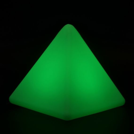 Светильник с аккумулятором LED RGB пластиковый Пирамида мал. | Зображення 5