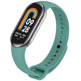 Силіконовий ремінець для Xiaomi Mi Band 8/9/10 Зелений / Pine Needle