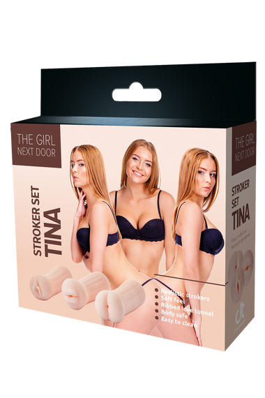 Набір мастурбаторів Dream Toys THE GIRL NEXT DOOR TINA Sex Aura | Зображення 4