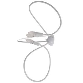 Бра настенное накладное в спальню на гибкой ножке BL-423W/3 E14 WH