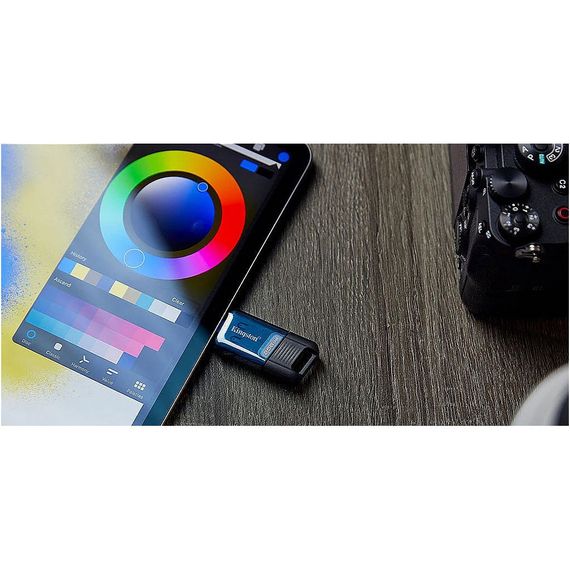 USB флеш накопичувач Kingston 256 GB DataTraveler 80 M USB-C 3.2 (DT80M/256GB) | Зображення 5