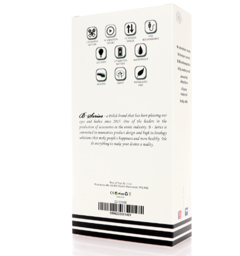 Вібратор - Rechargeable Licking Vibrator USB 10 Functions Sex Aura | Зображення 5