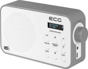 Радиоприемник EСG RD-110-DAB-White 16х5.6х9.6 см белый