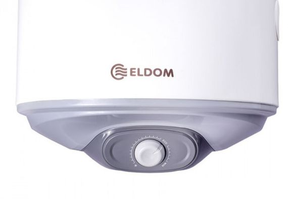 Водонагрівач Eldom EUREKA 150 л, 2,0 кВт, "сухий" ТЕН, вертикальний, циліндричний, білий (WV15046D) | Зображення 5