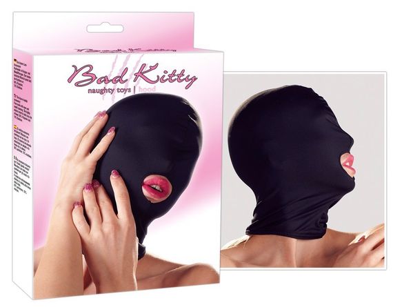 Маска БДСМ Bad Kitty, чорна | Зображення 6
