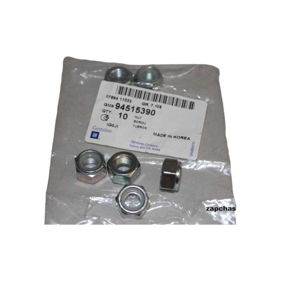 Гайка тяги стабілізатора і кульової до важеля Лачетті, Авео GM (94515390)