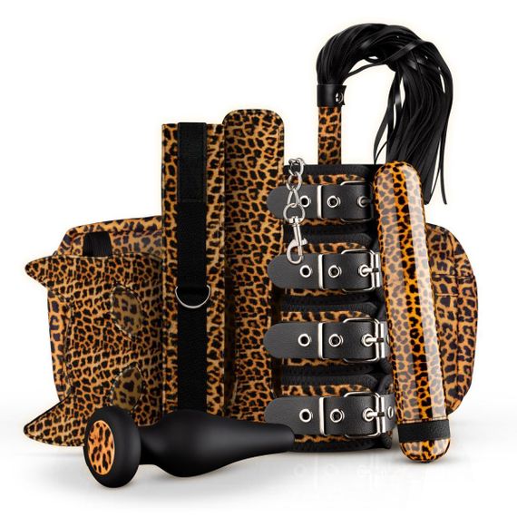 Набір BDSM-аксесуарів Panthra Gato 8-piece set Sex Aura