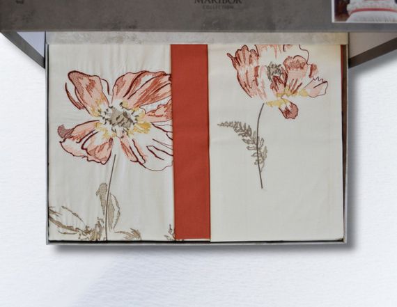 Постельное белье Maribor Elegance Poplin 200 х 220 см Glory Ekru | Зображення 3