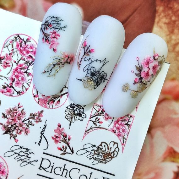 Фольгований слайдер RichColor 041 на водяній основі (6.5x9.5см) | Зображення 2