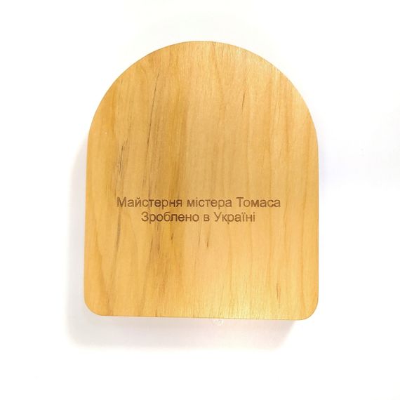 Підставка тримач для мобільного телефона смартфона планшета Хочу на море 10х12х2 см Майстерня містера Томаса Дерево Лак | Зображення 5