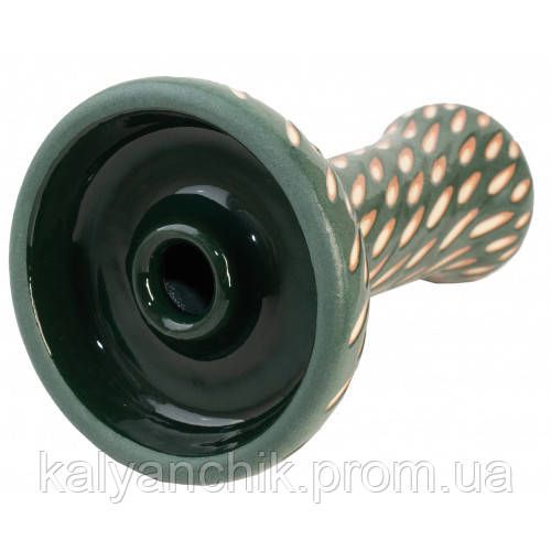 Чаша для Кальяна ETNA Phunnel Cut Glaze Dark Green | Зображення 1