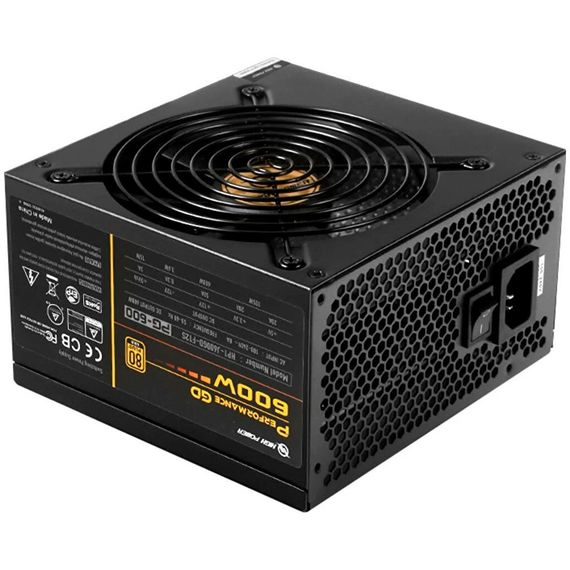 Блок живлення HighPower 600W (HP1-J600GD-F12S) | Зображення 1