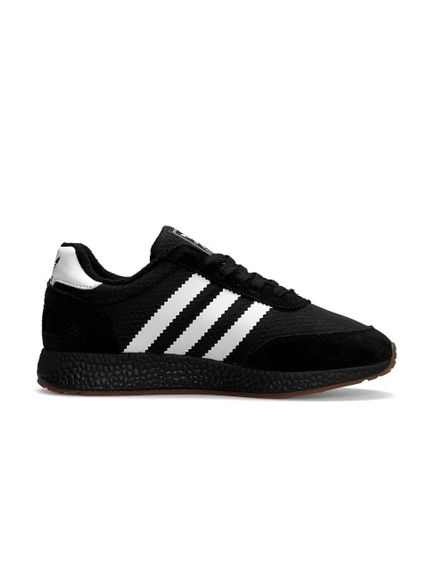 Зимние женские кроссовки Iniki  Fleece Termo All Black White Stripes Gum , Вьетнам 37 23.5 см | Зображення 2