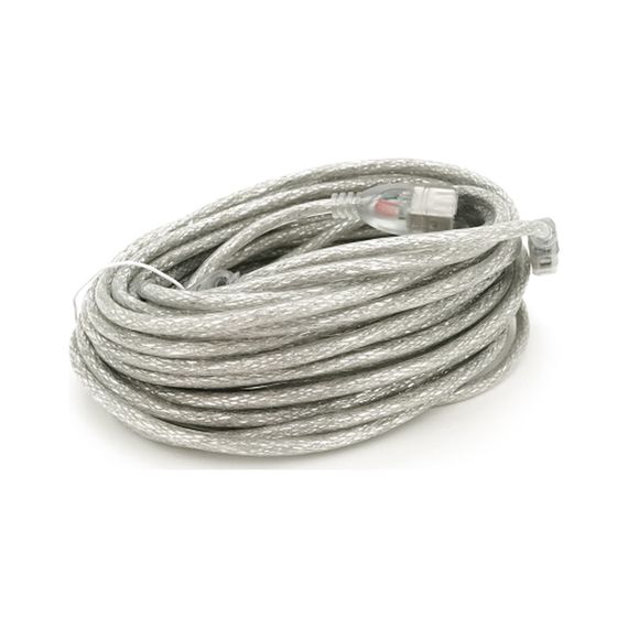 Дата кабель USB 2.0 AM/AF 10.0m ferrite transparent white Voltronic (YT-AM/AF-10TBL) | Зображення 1