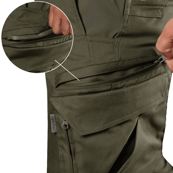 Штани Спартанець Canvas Олива (8085), XXL | Зображення 6