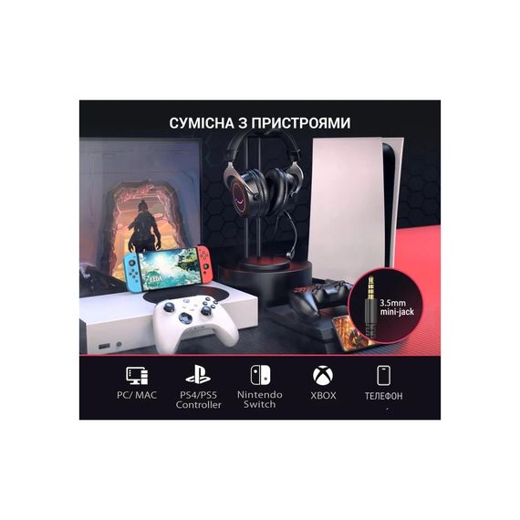 Навушники Fifine H3 RGB Black (H3) | Зображення 6