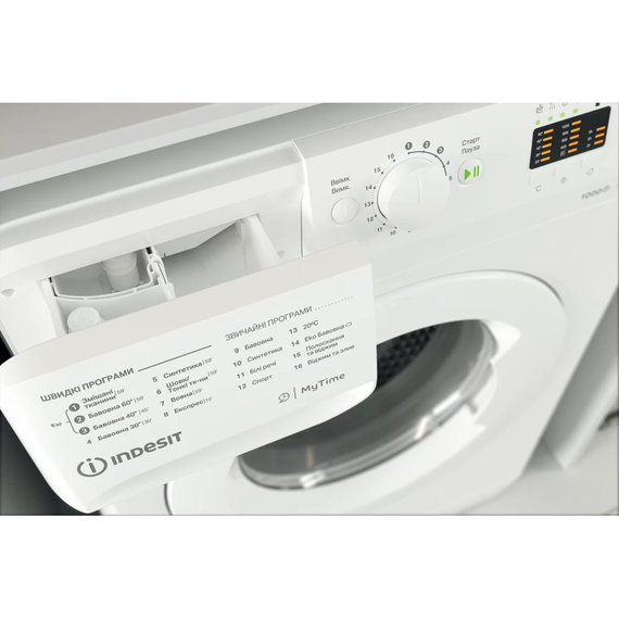 Пральна машина Indesit з фронтальним завантаженням (OMTWSA61052WUA) | Зображення 8
