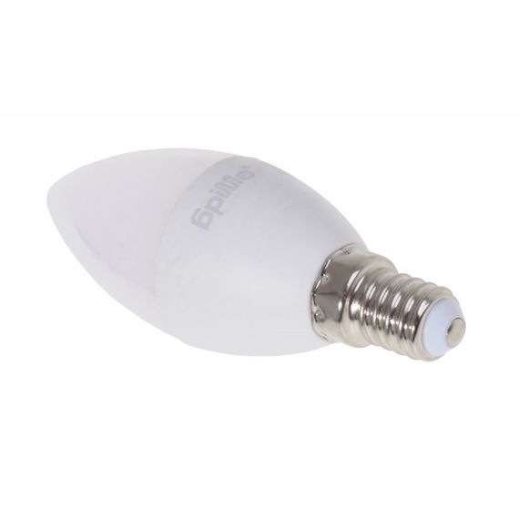 Лампа диммируемая светодиодная LED 5W E14 NW C37 Dim 220V | Зображення 4