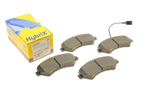 Колодки тормозные передние Citroen Jumper Fiat Ducato Peugeot Boxer 06- R16 +датчик  22-0709-0