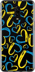 Чехол на OnePlus 6T Сердца UA "5292u-1587-17620"