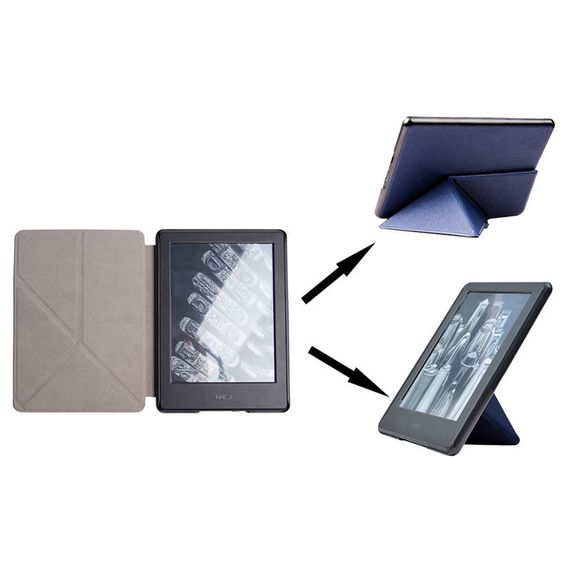 Чохол-обкладинка Primolux Transformer для книги Amazon Kindle All-new 10th Gen. 2019 (J9G29R) - Dark Blue | Зображення 2
