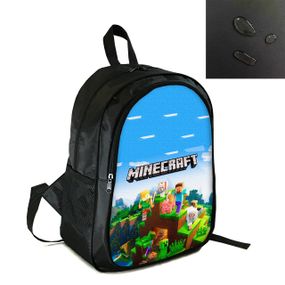 Рюкзак міський/шкільний 38×28см з принтом Minecraft дитячий, підлітковий, спортивний (4175)