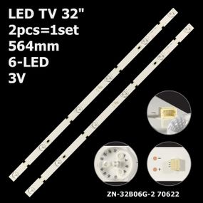 LED підсвітка TV 32" 564mm ZN-32B06G-2 HY-A320M2 HY-A320E8 70622 dla HX-32A32D C9000J7G1274PB12 2шт.