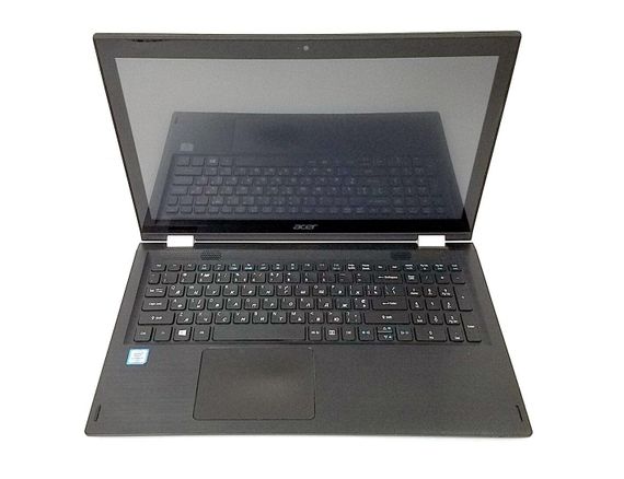 Ультрабук Acer Spin SP315-51 / 15.6'' (1920x1080) TN / Intel Core i7-6500U (2 (4) ядра по 2.5 - 3.1 GHz) / 8 GB DDR4 / 256 GB SSD / Intel HD Graphics 520 / WebCam / Win 10 Lic б/в | Зображення 1