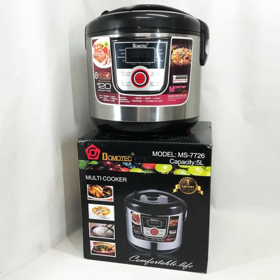 Скороварка пароварка мультиварка Domotec, Мультиварка для готовки, Электронные мультиварки рисоварки BR-33