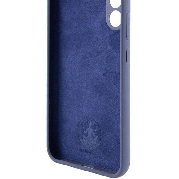 Чохол Silicone Cover Lakshmi Full Camera (AAA) для Samsung Galaxy S20 FE Темно-синій / Midnight blue | Зображення 2