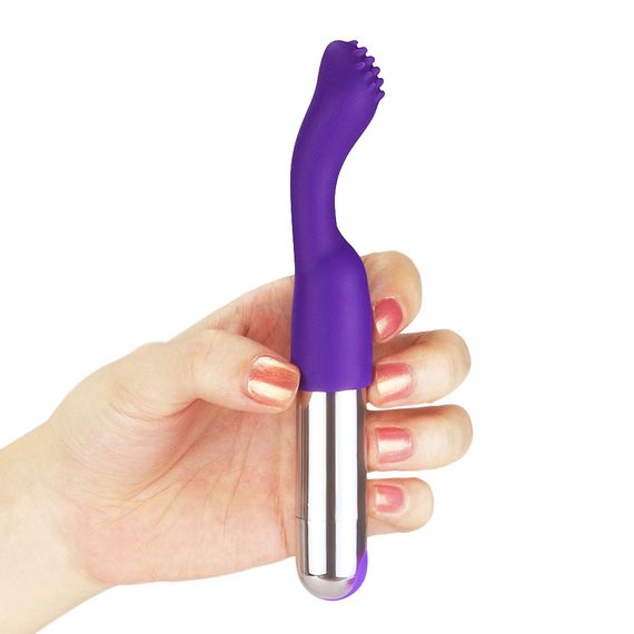 Кліторальний стимулятор - IJOY Rechargeable Versatile Tickler Purple | Зображення 4