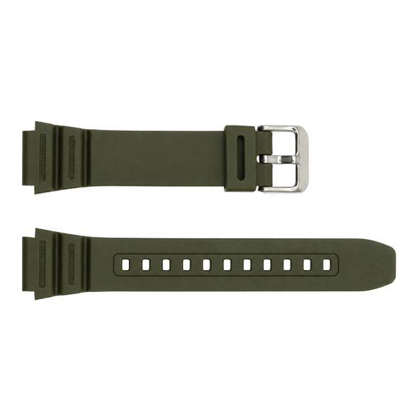 Ремінець для годинника Skmei 1299 Army Green полімерний темно-зелений мілітарі