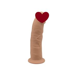 Фалоімітатор SilexD Robby Caramel (MODEL 2 size 6in), двошаровий, силікон + Silexpan, діаметр 3,5см Sex Aura