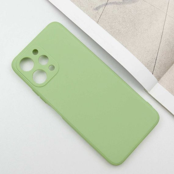 Силиконовый чехол Candy Full Camera для Xiaomi Redmi 12 Фисташковый | Зображення 1