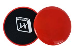 Диски для глайдингу EasyFit червоні (пара) (EF-1425-R)