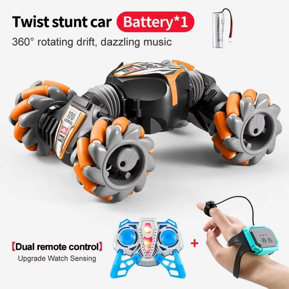 Акумуляторна машинка-перевертиш з LED-підсвіткою XPRO Twist Stunt Carn (234574949_834) | Зображення 5