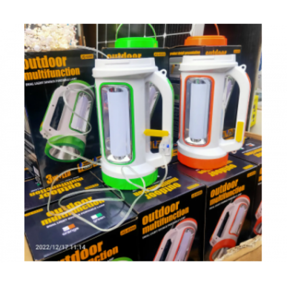 Фонарь аккумуляторный для кемпинга 2400 MAH outdoor multifunction JQ-6088 в ящике 60 шт.