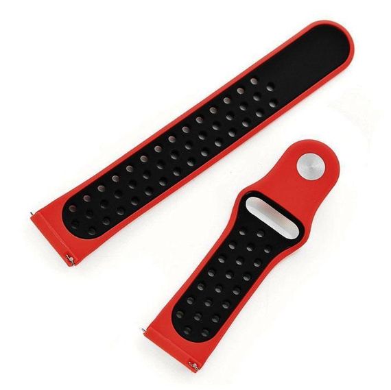 Спортивный ремешок Primo Perfor Sport для часов Samsung Galaxy Watch 42 mm (SM-R810) - Red&Black | Зображення 5