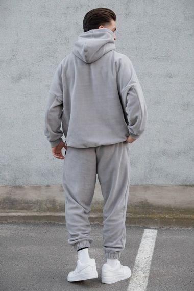 Флісовий спортивний костюм Without Utopia Gray | Зображення 3