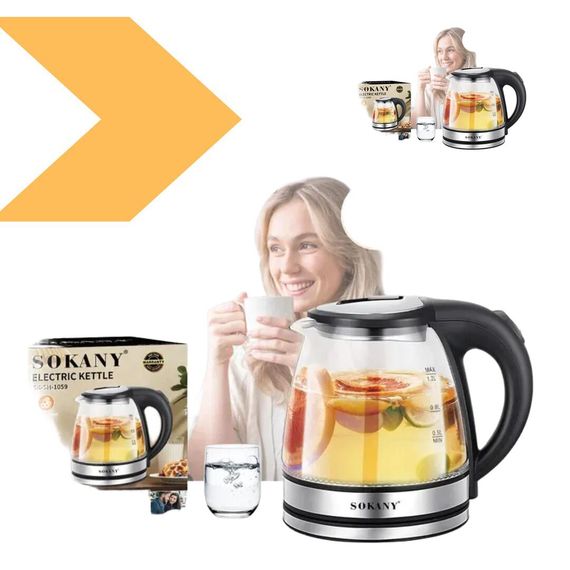 Електричний чайник Швидке кип'ятіння XPRO SK-SH-1059 (45148-SK-SH-1059_349) | Зображення 1