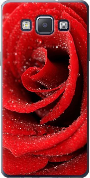 Чехол на Samsung Galaxy A5 A500H Красная роза "529u-73-17620"