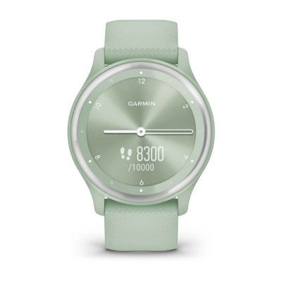 Смарт-годинник Garmin vivomove Sport, Cool mint, Silicone, (010-02566-03) | Зображення 3
