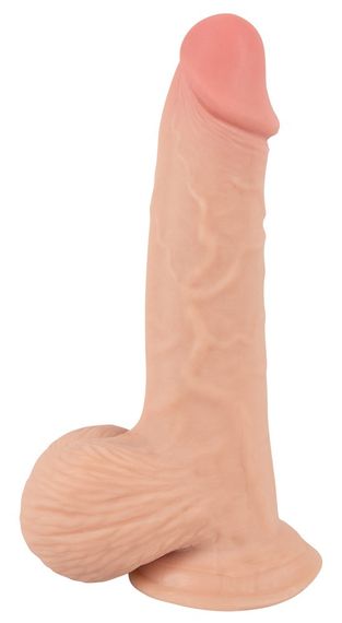 Фалоімітатор - Nature Skin Dildo With Movable Skin, 19 см sexstyle | Зображення 3